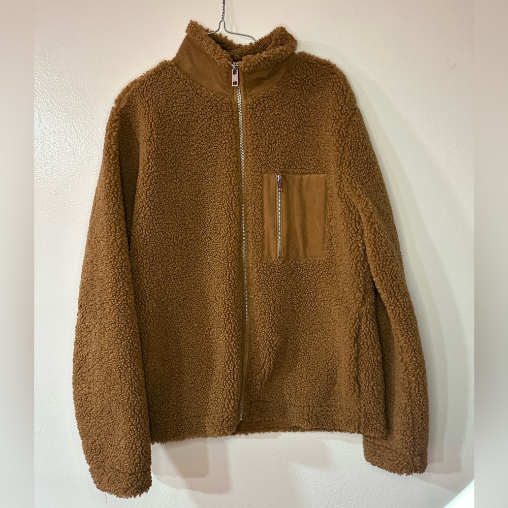 Brown fleece
